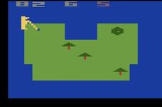 une photo d'Ã©cran de Golf sur Atari 2600